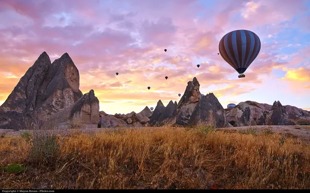 Hot Air Balloon Ride over the Desert